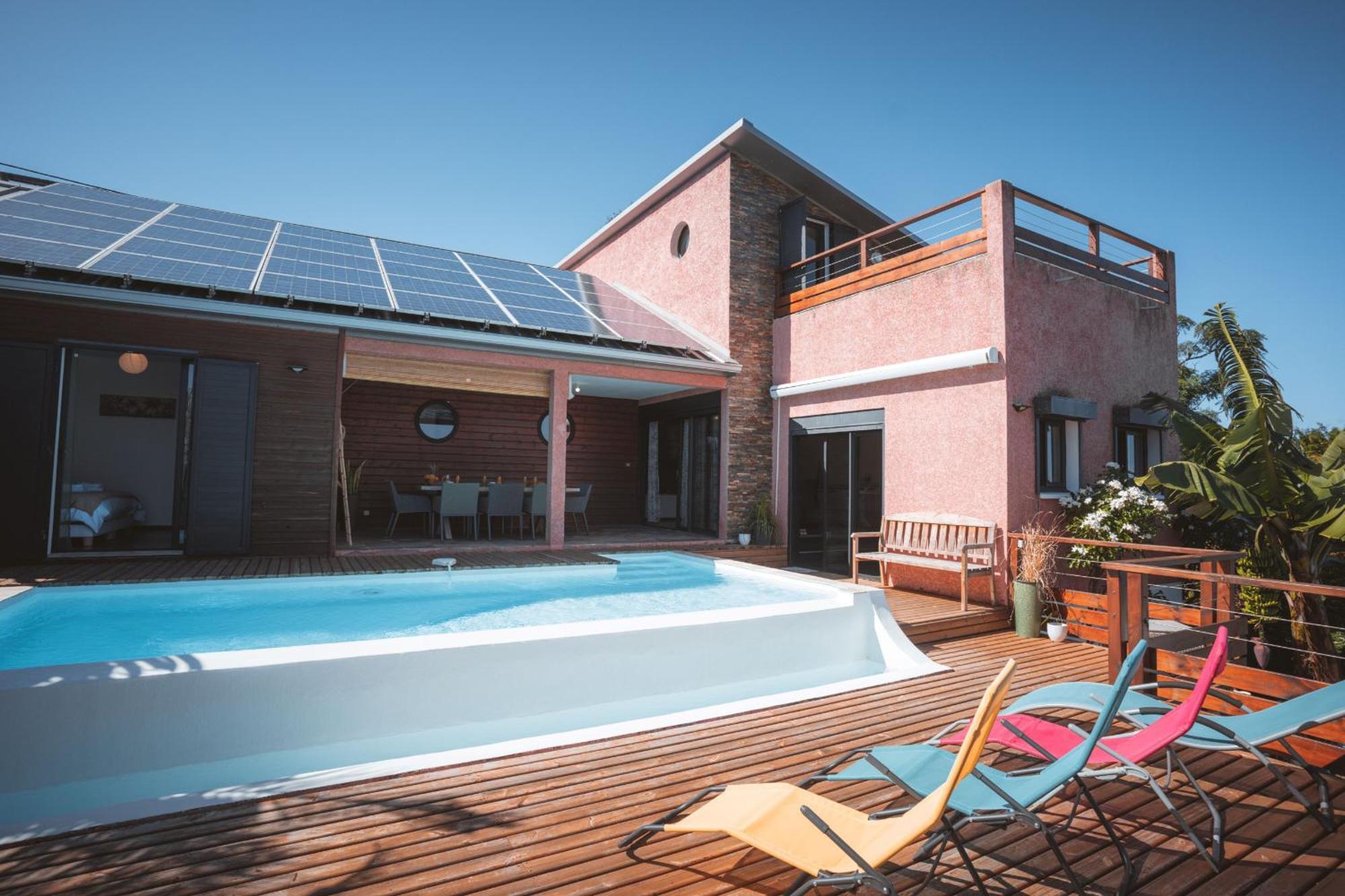 Villa Sunset St Leu, Avec Sa Vue Plongeante Sur La Mer Saint-Leu Exterior photo